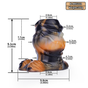 NNSX Fantasy Silicone Cavo Anale Plug Dilatatore Voyeur Nodo di Espansione Anal Spulum Giocattoli del Sesso per <span class=keywords><strong>Donne</strong></span> Uomini - Product Image 6