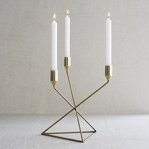 Bougeoir en métal en laiton antique vente chaude maison église pièce maîtresse décorative pour mariage noël vaisselle bougie en bois - Product Image 4