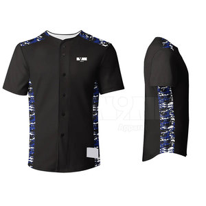 เสื้อเบสบอลสำหรับผู้ชายเสื้อเจอร์ซีย์เบสบอลสินค้ามาใหม่ - Product Image 1