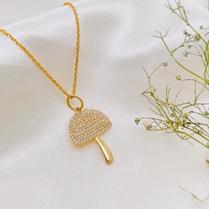 14k Arbre Lab Grown Diamant Pendentif Or Massif Dainty Lab Grown Diamant Collier De Mariage Femmes Collier Pour Anniversaire Bijoux - Product Image 3