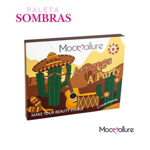 Palette di Ombretti Mocoallure Fiesta Collection 12 Colori Monouso Impermeabile Minerale Opaco in Polvere Asciutta Etichetta Privata in Confezione - Product Image 2