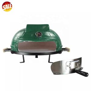 Mini horno de <span class=keywords><strong>pizza</strong></span> de acero para interiores y exteriores, horno pequeño de 21 pulgadas de cerámica para cocinar huevos, barbacoa, SEB KAMADO, estilo <span class=keywords><strong>italiano</strong></span> - Product Image 2