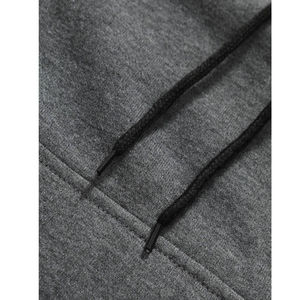 เสื้อฮู้ดลำลองแบบสวมหัวสำหรับผู้ชายไซส์ใหญ่พิเศษ - Product Image 4