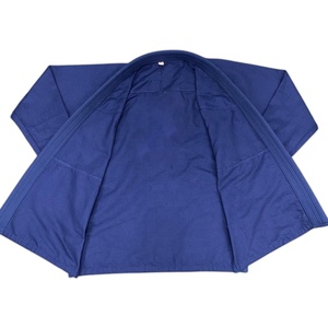 Kimono de BJJ Azul para Hombre, Tejido de Algodón Perla, Corte Regular, Transpirable, Uniforme de Artes Marciales, Ropa Deportiva para Adultos, Kimono de Jiu Jitsu Brasileño - Product Image 4