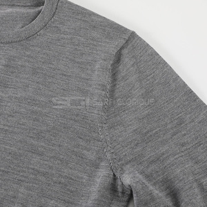 Oversized Long Sleeve Cotton Sweat Shirts for Men Pullover Blank <b>Crewneck</b> Sweatshirt Unisex Custom Logo - Product Image 4