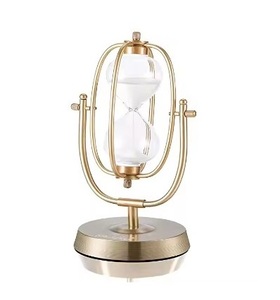 Minuterie moderne à base métallique Heure Verre Haute Qualité Produits de cadeaux nautiques fabriqués à la main Conception géniale Vente chaude - Product Image 1