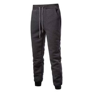 Ropa deportiva de Color gris oscuro, ropa de entrenamiento y jogging, chándales para hombre, Jersey transpirable de algodón de alta calidad, chándal de dos piezas - Product Image 3