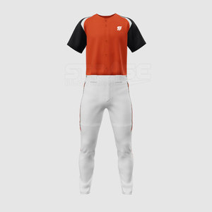 Meilleures ventes de tenues de baseball pour hommes, respirantes, grandes tailles, logo personnalisé, vêtements d'équipe de haute qualité - Product Image 2