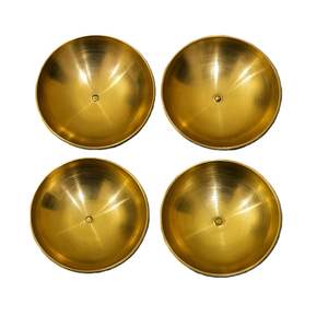 Juego de 4 Cuencos Katori de Latón Puro para Pooja, Pequeños Cuencos Multiusos para Prasadam, Cuencos Peetal para Artículos de Pooja - Product Image 4