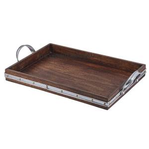 Bandeja de exhibición de alimentos ecológica premium, plato moderno para cocina doméstica, diseño creativo de asta de ciervo, asa con acabado brillante - Product Image 2