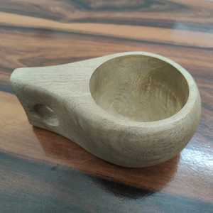 Handmade Wood Rustic tea/coffee <b>cup</b> Solid Natural Wood Coffee <b>Cup</b> Insulated <b>Wooden</b> Unique Design - Product Image 4