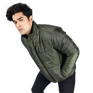 Chaqueta Bomber Acolchada para Hombre, Fabricada en Pakistán, Primavera 2025, Transpirable, Resistente al Viento, de Alta Calidad y a la Moda - Product Image 3