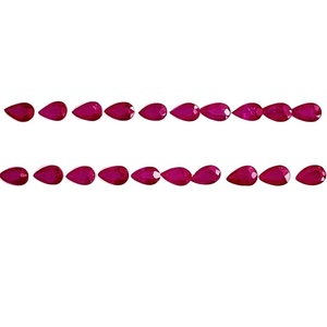Aaa chất lượng 5x3mm tự nhiên Ruby đá quý IGI chứng nhận nhiệt điều trị <span class=keywords><strong>Pear</strong></span> cắt Loose <span class=keywords><strong>Red</strong></span> đá quý hiệu chỉnh số lượng lớn bán buôn cả cạnh tranh - Product Image 2