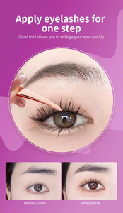 Eyelash <b>Extension</b> Tweezers Eyelash Tweezers Manufacturer Rose Gold Lash Applicator Lash <b>Extension</b> Tweezer - Product Image 6