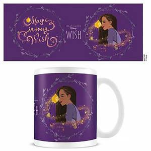 Taza Disney Wish de 400 ml, Estilo Clásico de Dibujos Animados, Magia en Cada Deseo, Apta para Microondas, Regalos de Graduación, Regalos Empresariales, Uso Personal - Product Image 1