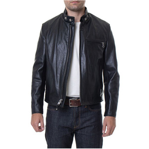 Chaqueta Corta de Cuero Genuino para Hombre, Diseño de Alta Calidad 2023, Personalizable OEM, Transpirable, Lavable, Envío DDP - Product Image 5