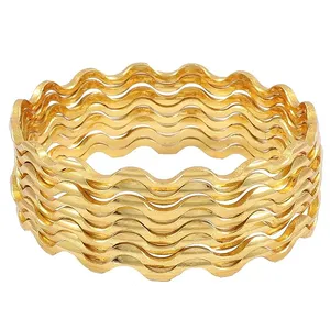Ultimi gioielli moda donna braccialetti placcati oro stile moderno braccialetti in oro design 2023