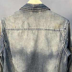 Vente en gros dernière vente chaude Denim hommes coton décontracté Slim hommes Denim veste de haute qualité hommes veste - Product Image 6