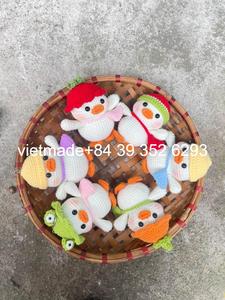 Vente en gros au meilleur prix adorables petits canards en peluche Amigurumi poupée Crochet porte-clés meilleur cadeau d'anniversaire de noël jouet - Product Image 2