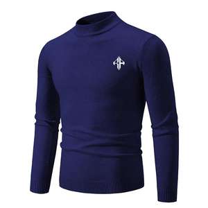 Sweat-shirts pour hommes de qualité supérieure, 100% coton, hiver, décontractés, personnalisés, col rond, tissu polaire à séchage rapide, ODM - Product Image 2