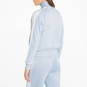 ชุดวอร์มสำหรับผู้หญิงชุดวิ่ง2025เอวลอยแบบลำลองมีซิปบล็อกสีตาข่ายสำหรับฤดูหนาว - Product Image 3