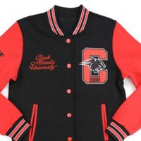 Chaqueta Universitaria Clark Atlanta Panthers 1988 Edición Salvaje, Invierno, Transpirable, Tejida, Piel de Conejo, Poliéster/Algodón, Personalizada