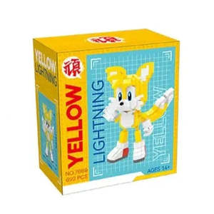 Sonic Hare Sonic Construction <b>Blocks</b> 1:8 Scale Plastic DIY Assemble Educational Toy for Kids Creative <b>Building</b> <b>Blocks</b> - Product Image 6