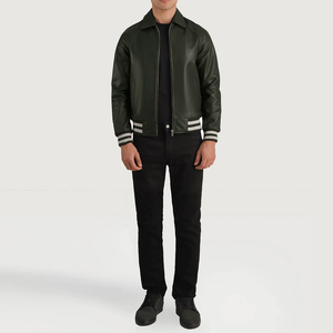 Dernière Collection – Blouson Teddy Homme Américain Tendance et de Haute Qualité, Style Streetwear, Coupe Ample, Hiver, Broderie, Fermeture Éclair - Product Image 4