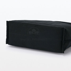 Best Selling Double Tote <b>Bags</b> New Style with Custom Logo Eco-Friendly Fabric Material Cotton Handles - Product Image 4