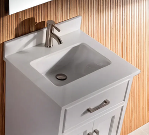 Hardwood 30 Inch Modern Luxury Wall-mounted <b>Vanity</b> <b>Mirror</b> Set Fashional <b>Vanity</b> Cabinet Single Sink <b>Mirror</b> Bathroom <b>Vanity</b> Hotel - Product Image 4