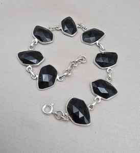 Zircon December Birthstone 925 <b>Sterling</b> <b>Silver</b> Luxury Simple Classic Design Handmade <b>Bracelet</b> Jewelry Gift for <b>Women</b> Anniversary - Product Image 3