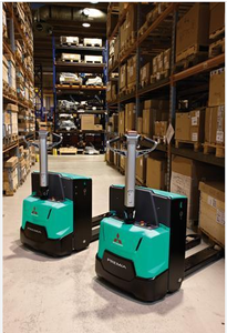 Chariot élévateur électrique Mitsobishii PBP15N2 en parfait état pour les machines - Product Image 4