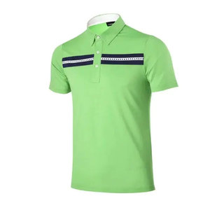 Quick Dry Men's Casual for Polo Shirt Custom <b>Logo</b> Design Work Team Sports Golf Shirt Made of Cotton/Bamboo Knitted Fabric - Product Image 5
