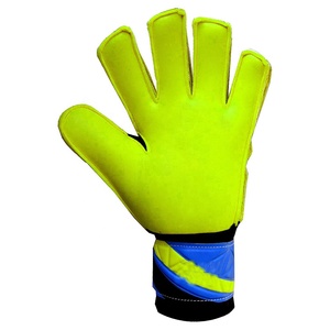 Gants de gardien de but professionnels en latex allemand de haute qualité, antidérapants, avec sangle de poignet réglable, design respirant, fermeture à boucle et crochet. - Product Image 4