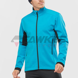 Chaqueta Softshell con logotipo impreso personalizado y cremallera completa para hombre, superventas, nueva llegada, chaqueta Softshell a precio al por mayor - Product Image 1
