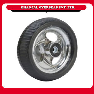 Roues en EVA durables de 10 pouces pour les vélos pour enfants Conception légère et résistante au circuit de freinage en V Expérience de conduite sûre et fluide - Product Image 2