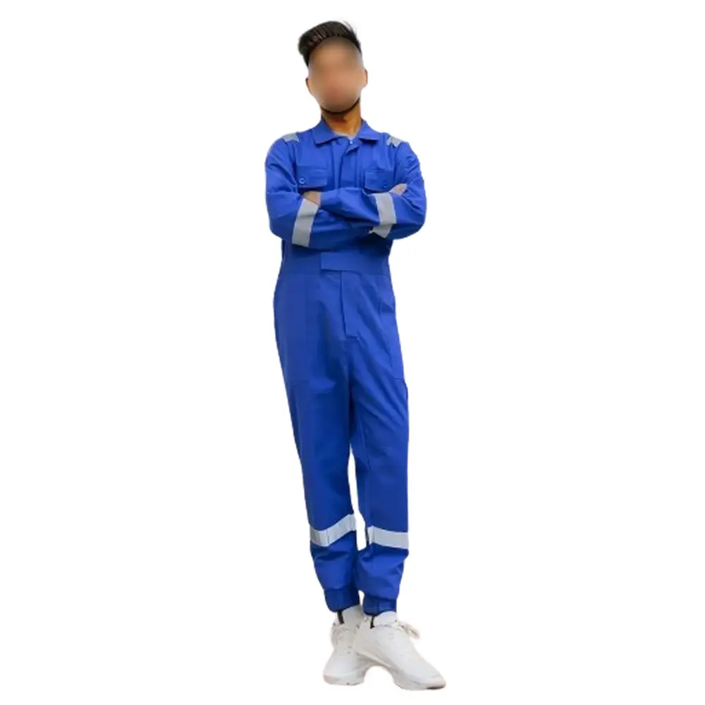 Custom Logo Construction Mechanic Safety Wear Long Sleeve Hi Vis Reflective Working Coverall Suit BY Fugenic Industries