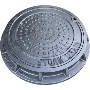Couverture de regard en fonte ductile, haute résistance à la traction, produit routier conçu pour durer des décennies - Product Image 4