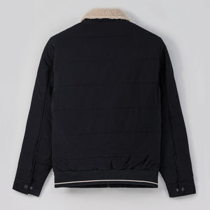 Chaqueta de Invierno ODM del Fabricante Directo para Hombre, Personalizable, con Cuello de Piel Acolchado, Cierre de Cremallera, Estilo Urbano, Manga Larga, Ropa para la Nieve, Talla XS, Anti-UV - Product Image 2