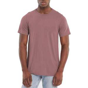 T-shirt pour vêtements pour hommes T-shirts pour hommes en coton col rond manches courtes chemises d'été surdimensionnées unies nouveauté Service OEM - Product Image 6