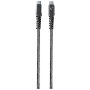 Cable de Datos USB-C Negro Resistente TETRAFORCE de 1,2 m TETRACABC2C1MK - Product Image 1