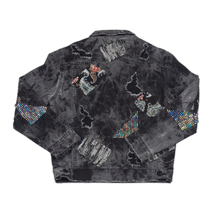 เสื้อแจ็คเก็ตยีนส์ผู้ชายคุณภาพสูงแบบสั่งทำพิเศษจาก STITCHMODE ขายส่งเสื้อแจ็คเก็ตยีนส์ผู้ชายแบบโบราณ เสื้อแจ็คเก็ตยีนส์ผู้ชายสั่งทำ เสื้อแจ็คเก็ตผู้ชาย - Product Image 6