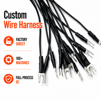 Connecteur de câble à fourche pour faisceau de câbles, avec âme en cuivre et isolation en PVC, 12V/24V, pour commande d'appareils électroménagers