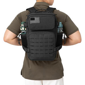 Sac à dos tactique d'extérieur de qualité supérieure avec logo personnalisé, impression, broderie, randonnée, camping, sac de voyage, fabricant d'usine OEM - Product Image 4