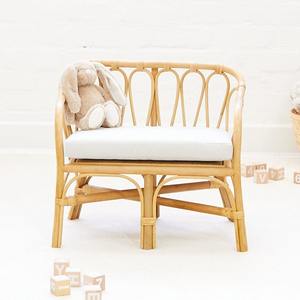 Fauteuil bébé en rotin écologique, chaises faites à la main pour enfants, vente en gros de meubles pour chambre d'enfant - Product Image 2