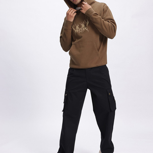 Sudadera con Capucha Extra Grande para Hombre, Diseño Simple, Algodón, Ropa de Invierno, Logotipo y Talla Personalizados al por Mayor, Alta Calidad, Precio Económico 2026 - Product Image 5