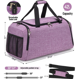 Top à la mode meilleure qualité 3D imprimé Sublimation multi couleur Nylon étanche Art martial équipement équipement coup de pied boxe sac et fourre-tout - Product Image 2