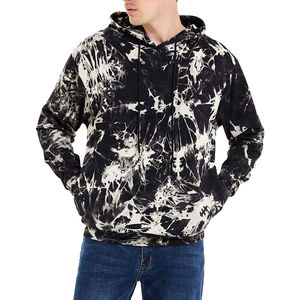 MOVATEXTILES 2025 nuevas sudaderas con capucha casuales con tinte de corbata 100% algodón hombres sudaderas con capucha con tinte de corbata para la venta hombres mejor ropa de moda sudaderas con capucha - Product Image 1