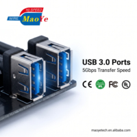 Conjunto de Cables de Interfaz Frontal para Computadora de Escritorio, Doble USB 3.0, Audio HD, Interruptor de Encendido/Apagado, LED, PVC, para Chasis ATX/M-ATX/ITX, en Stock