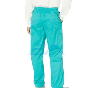 Pantalons médicaux à cordon de serrage de dernière génération, taille personnalisée, meilleur tissu en coton/polyester pour hommes - Product Image 2